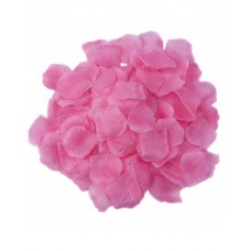 Pink Silk Rose Petals