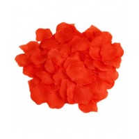 Red Silk Rose Petals